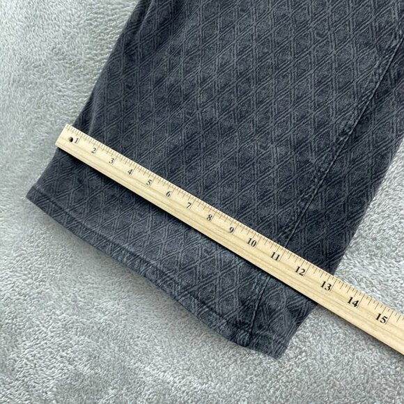 Isaac Mizrahi Live Womens Plus Size 22W Cotton Blend Wide-Leg Pants NWT 4079 - Picture 9 of 11